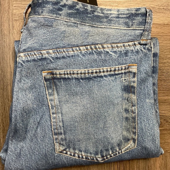Rag Bone Fit 4 Miramar Jeans Mens 34 Light Wash Blue Faux Denim Greenwood NWT - Picture 13 of 13